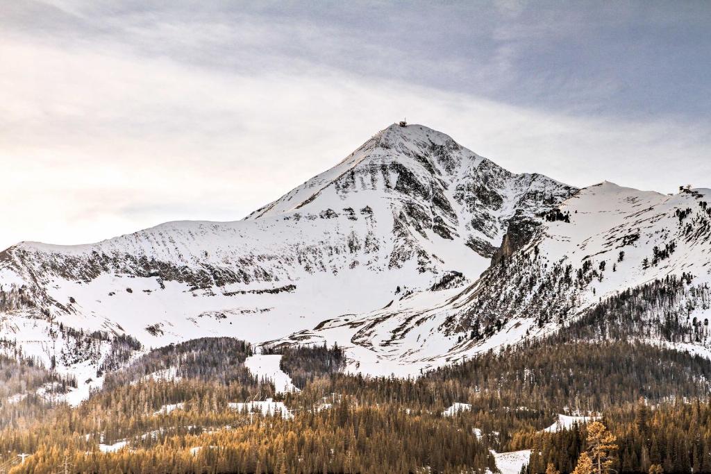 Lone Mountain near Big Sky Montana